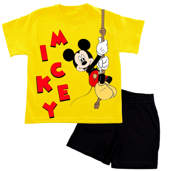 Mickey Shirt & Short Set