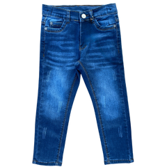 Regular Fit Blue Duo tone Denim Jeans