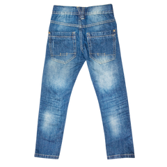 Regular Fit Light Blue Duo tone Denim Jeans