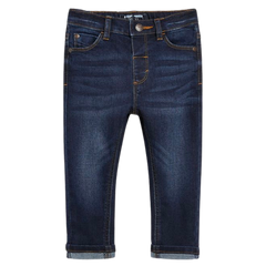 Regular Fit Dark Blue Duo tone Denim Jeans