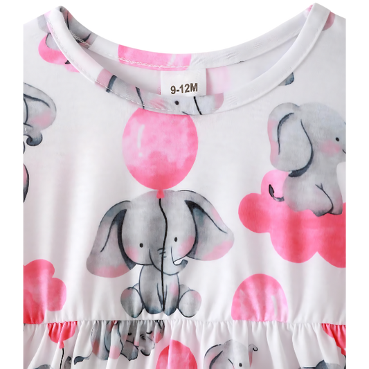 ELEPHANT PRINTED TOP