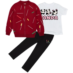 PANDA JACKET SET