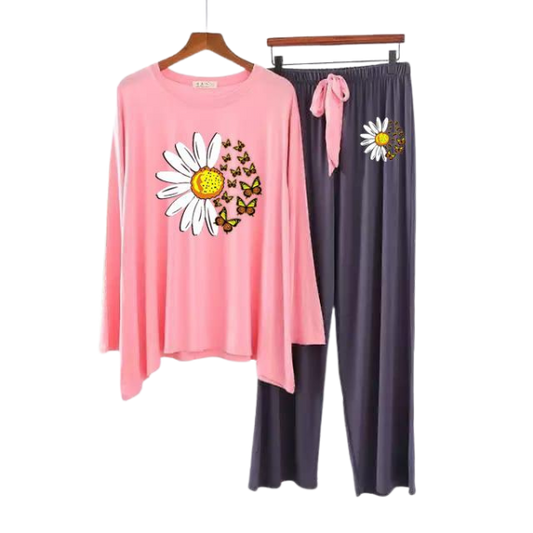 Daisy Printed Loungewear