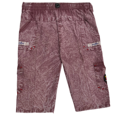 RED MARBLE SOFT COTTON SHORT