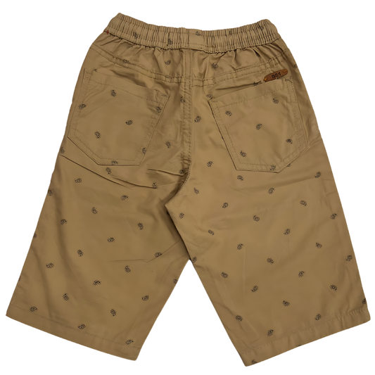 KIDS KHAKI COTTON SHORT