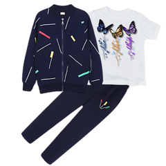 BUTTERFLIES JACKET SET