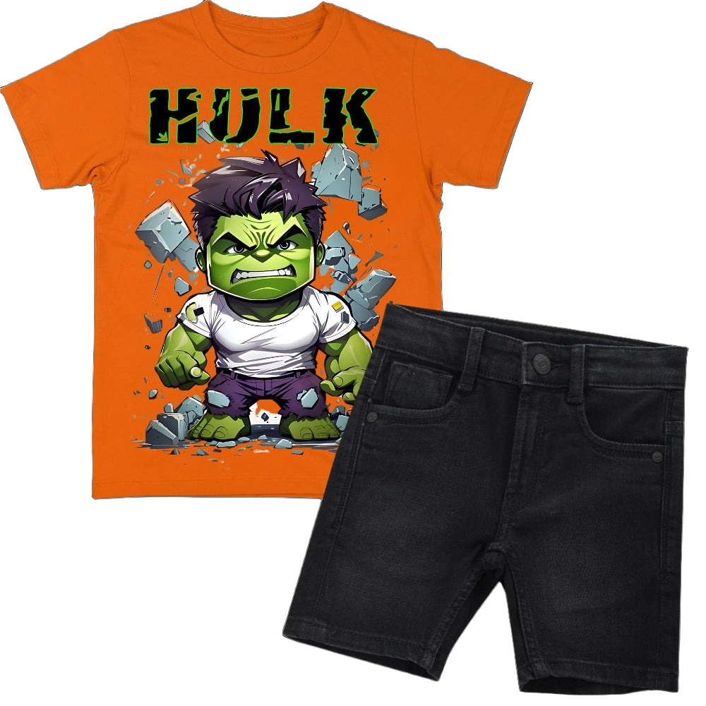 HULK Shirt & Short Set