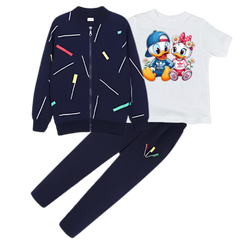 DONALD & DAISY.. JACKET SET