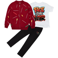 FACE YOUR FEAR JACKET SET