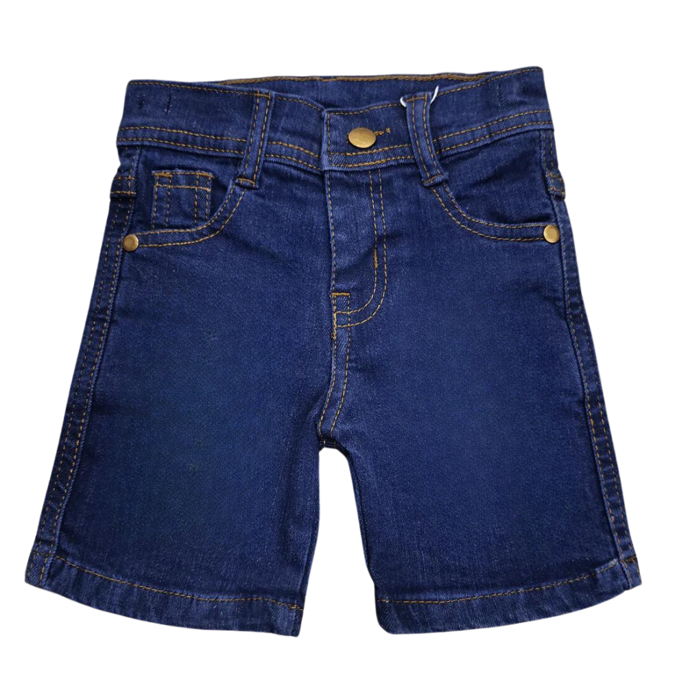 Kids Denim Rigid Short - blue