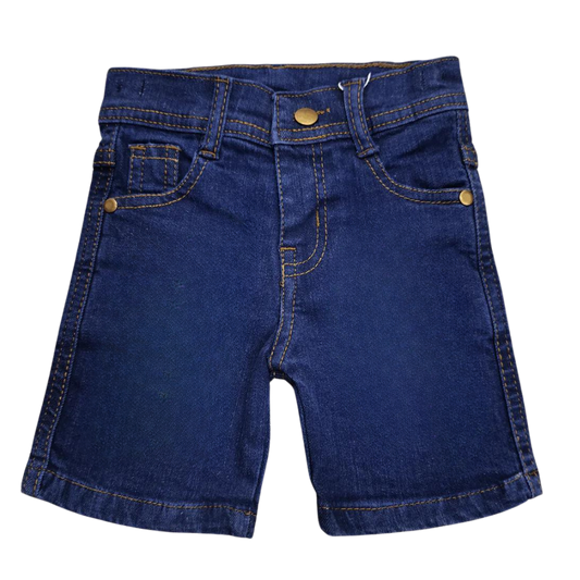 Kids Denim Rigid Short - blue