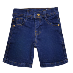 Kids Denim Rigid Short - blue