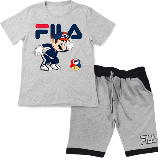 FILA MARIO SHIRT AND SHORT SET