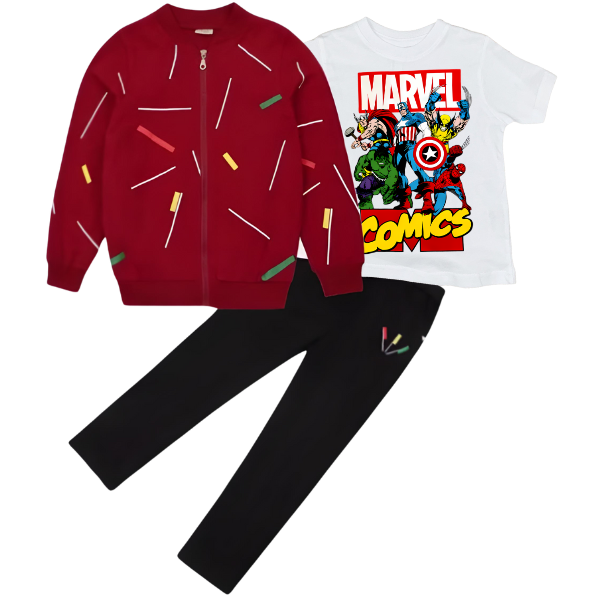 MARVEL JACKET SET