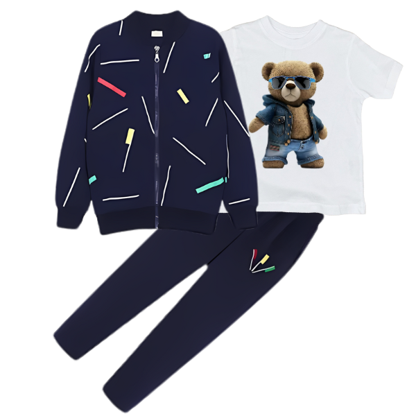 TEDDY BEAR JACKET SET