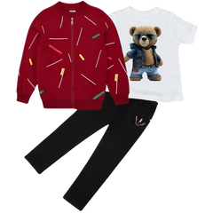 TEDDY BEAR JACKET SET