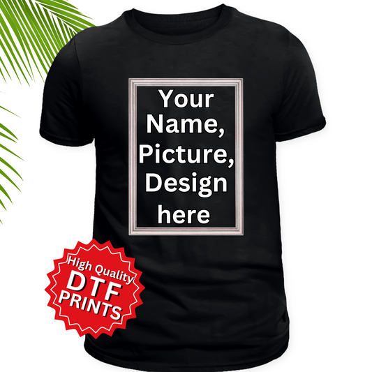 Get Customized Printed Black T - Shirt - AL TAQWA