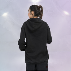 Black Cozy Long Sleeve Hoodie - AL TAQWA