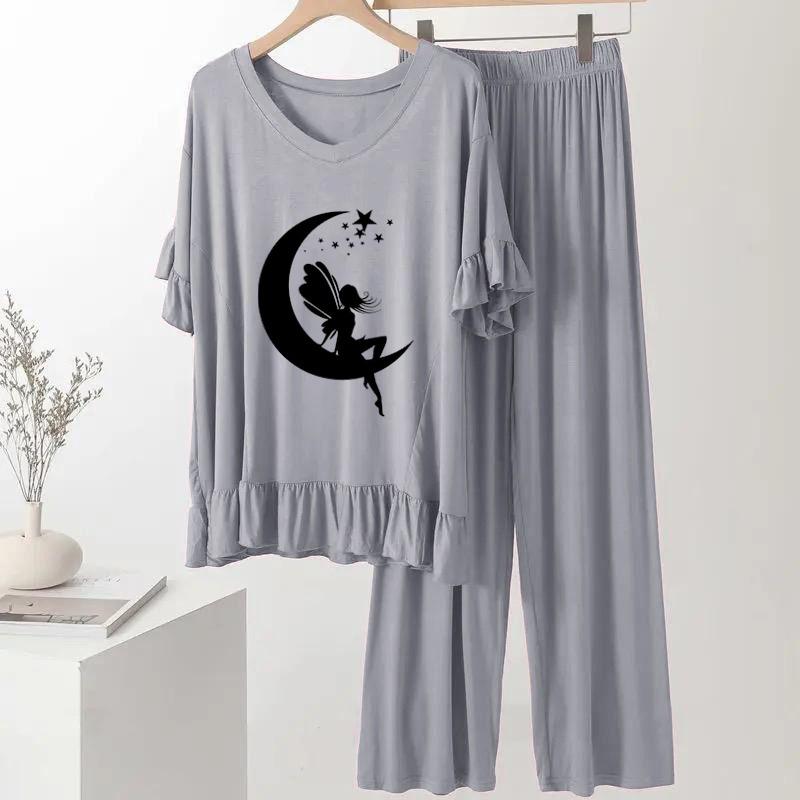 Grey frock flapper style Loungewear - AL TAQWA