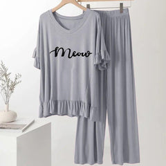 Grey frock flapper style Loungewear - AL TAQWA