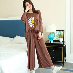 Palazzo Lounge Wear For Women PJ Set - AL TAQWA